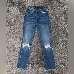 Abercrombie & fitch ultra high rise jeggings size 24